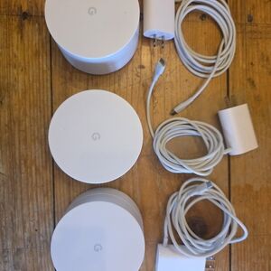 Google WiFi Unit with White Finish